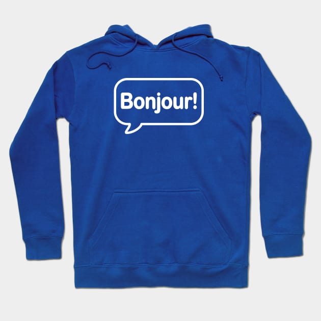 Bonjour! Hoodie by hya_bm